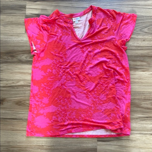 LuLaRoe Tops - EUC Lularoe Layla - Size Large